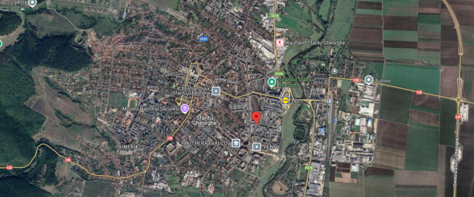 Cota 3/40 din apartament 3 camere si dependinte, strada Puskas Tivadar, etaj 2, Sfantu Gheorghe, judetu Covasna