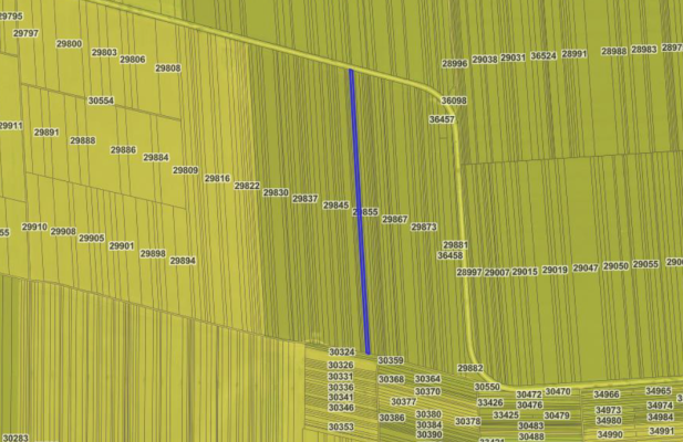 Cota de 1/4 din teren agricol extravilan – 5.710 mp – Loc. Chirnogi, jud. Călărași