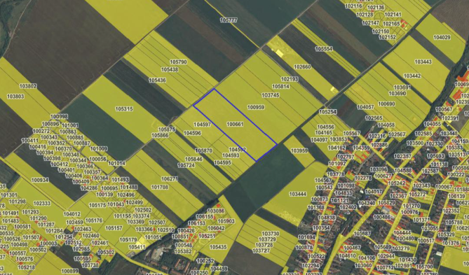 COTA DE 67/200 din teren intravilan agricol, Halchiu, jud. Brasov