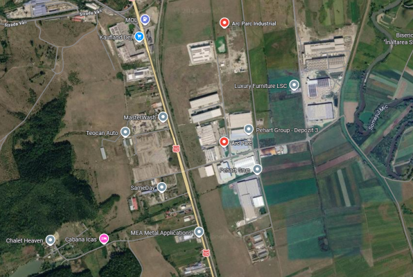 Teren intravilan 886 m², Dej, jud. Cluj