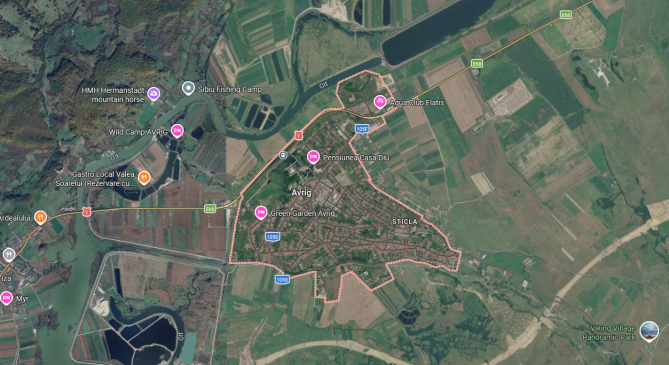 Teren extravilan  – 4.150 mp,in Bradu, județul Sibiu