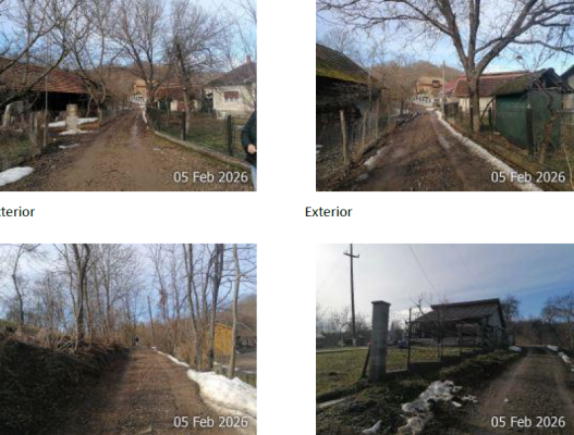 Cota 1/2 din casă cu teren extravilan – Sat Zdrapți, Comuna Crișcior, jud. Hunedoara
