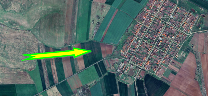 Cota de 3/24 din teren extravilan – teren arabil, Bencecu de Sus, jud. Timiș