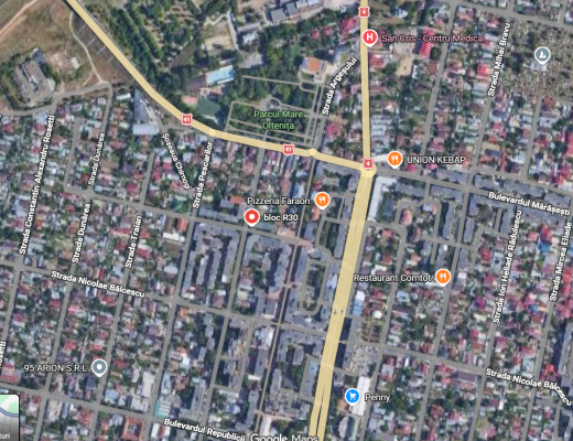Apartament 3 camere – Oltenița, jud. Călărași