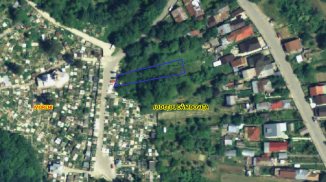 Teren 568 mp, str. Independentei, Moreni, jud. Dambovita