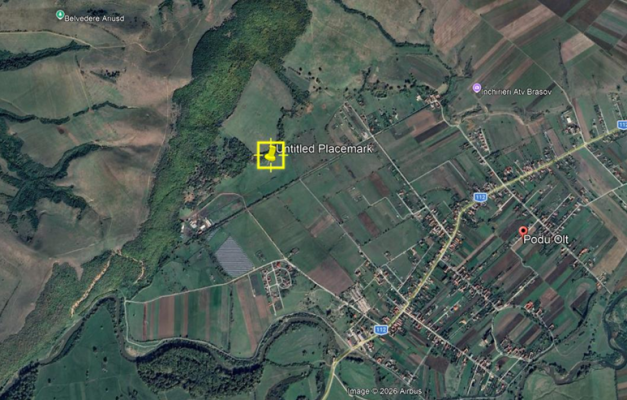 Teren extravilan 9700mp, Podu Olt, comuna Harman, jduetul Brasov