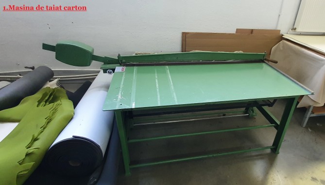 Masini si utilaje specifice industriei producatoare de incaltaminte