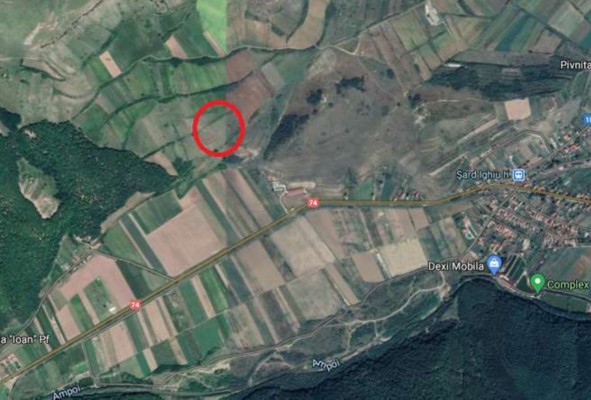 Teren extravilan agricol 1000 mp in Sard, com Ighiu, jud. AB