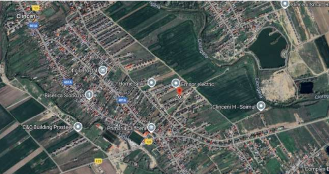 Teren intravilan, str. Vulturului,localitate Clinceni, judetul Ilfov