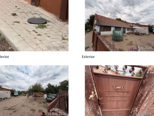 Casă + teren intravilan (cotă proprietate 1/2), Comuna Vinga, județul Arad