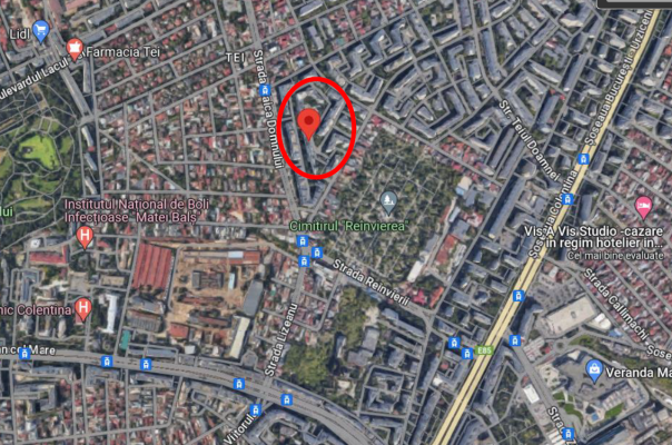 Apartament 3 camere, Str. Deleni