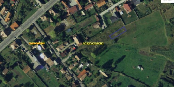 Cota de 1/2 din teren agricol 300 mp in Miercurea Ciuc, jud HR