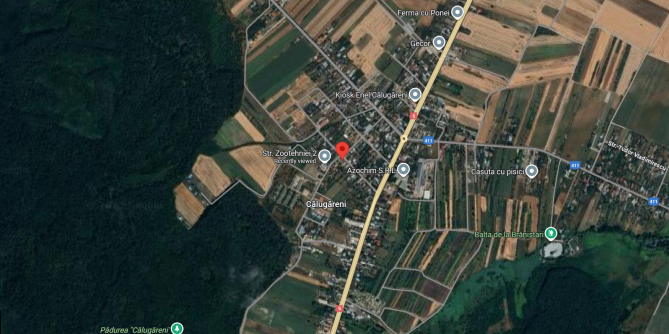 Cota 1/2 si cota de 1/4 din casa si teren situate in Calugareni, judetul Giurgiu
