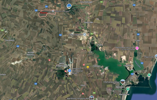 Cota de 1/8 din teren agricol com. Targusor, jud. Constanta 6029948