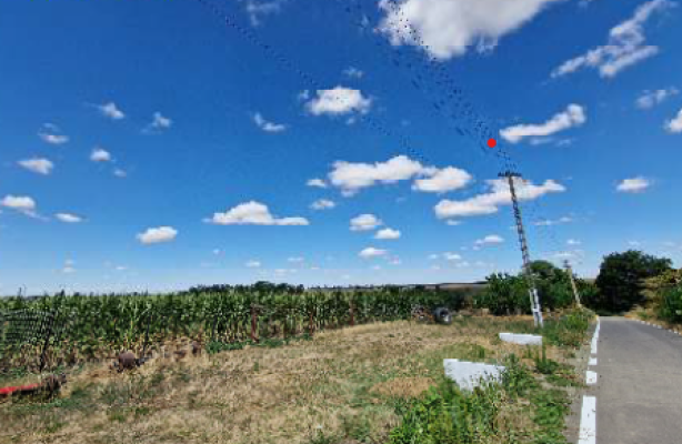 Teren intravilan categorie folosinta curti constructii in suprfata de 1278 mp situat in localitatea Fiscut com Sagu
