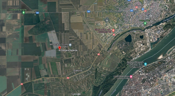 Cota de 1/4 din teren agricol situat în Loc. Slobozia, Jud. Giurgiu, in suprafata totala de 10.000 mp