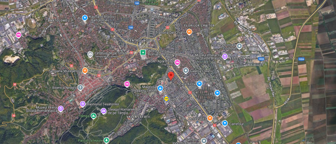 Cota 3/16 din apartament 1 camera, strada Alexandru Cel Bun, Brasov, judetul Brasov