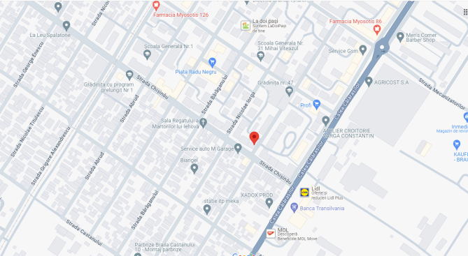 Cota 1/2 din apartament cu 3 camere, cartier Radu Negru, Braila