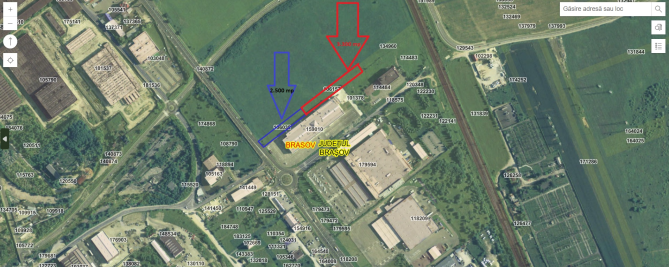 Teren intravilan in 5.800 mp situat in Brasov