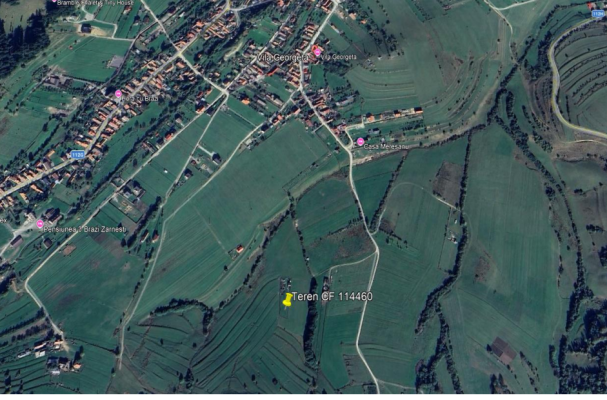Teren intravilan + construcție P, Zărnești – zona În Blăcuța, Jud. Brașov