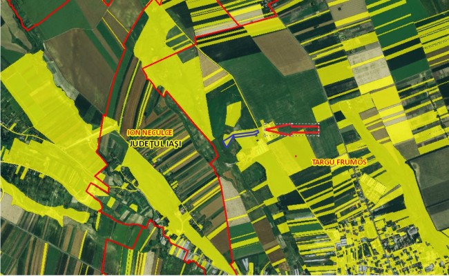 Teren agricol intravilan 4Ha, Loc. Targu Frumos, Jud. Iasi