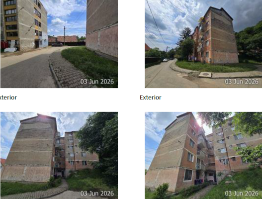 Apartament 2 camere, semidecomandat, Șimleu Silvaniei, jud. Sălaj, str. Partizanilor