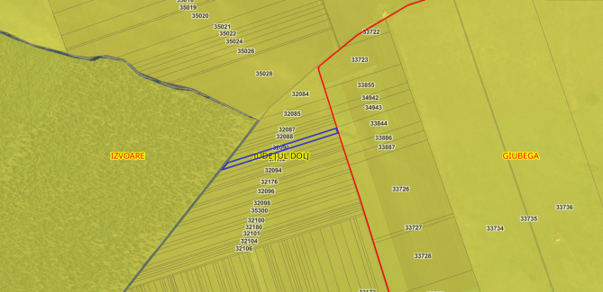 Cota 73/96 din teren extravilan 10000mp, comuna Izvoarele, judetul Dolj