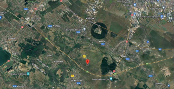 Cota 6/32 din teren partial intravilan, Loc. Darasti-Ilfov, Jud. Ilfov